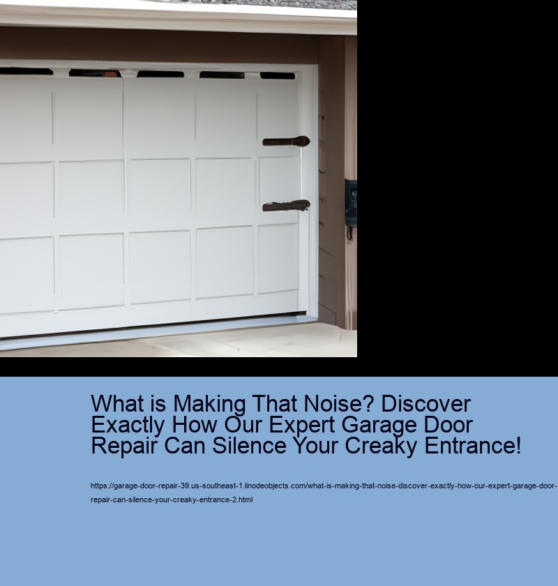 What is Making That Noise? Discover Exactly How Our Expert Garage Door Repair Can Silence Your Creaky Entrance!